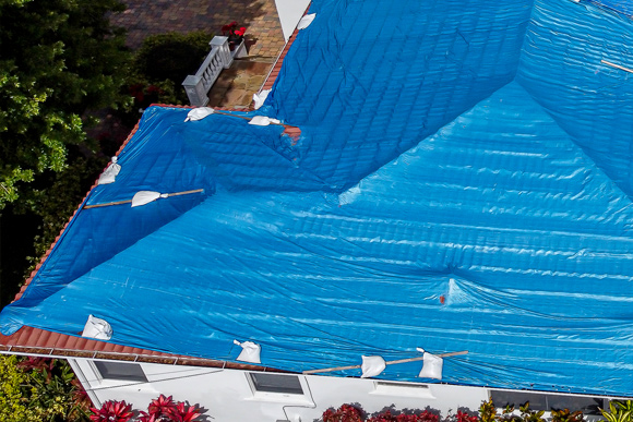 College Grove Storm Damage Roof Patching